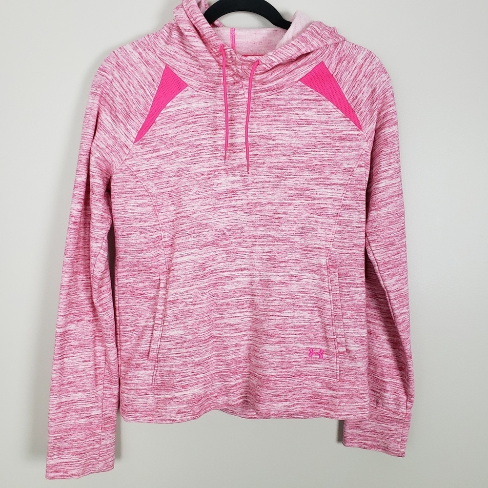 Under Armour Storm cold gear hoodie pink K15 - Picture 1 of 5